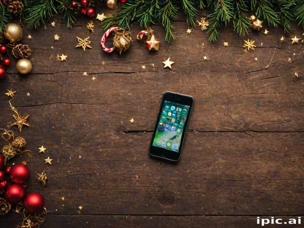 christmas phone background