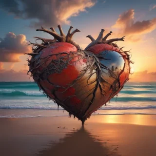 aesthetic backgrounds heart