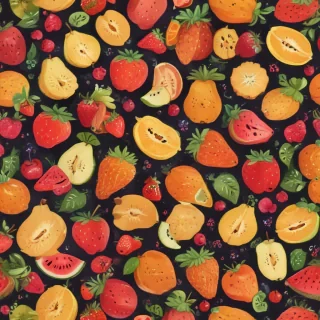 cute fruit backgrounds