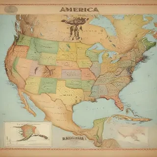 america map