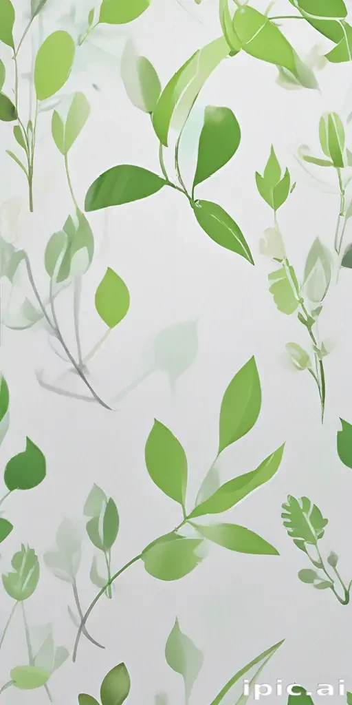 background white and green