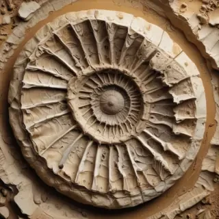 fossil drawing