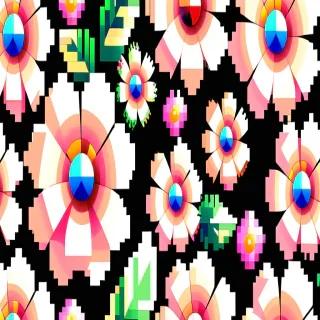 pixel flower