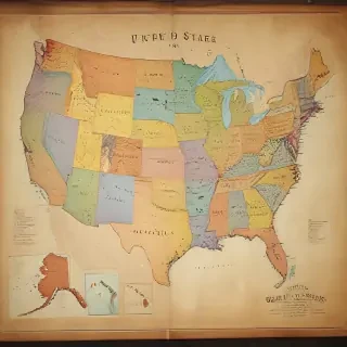 map of the united states
