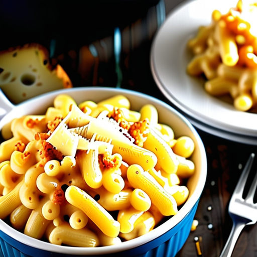 gouda and cheddar mac and cheese