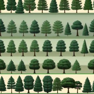 background trees