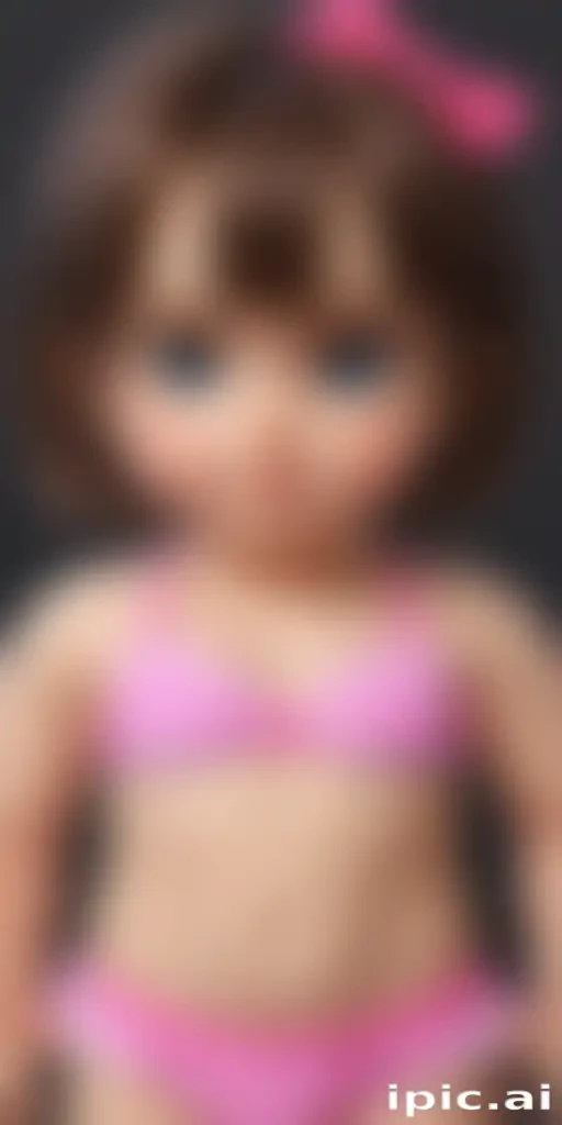 little girl in bikini ai