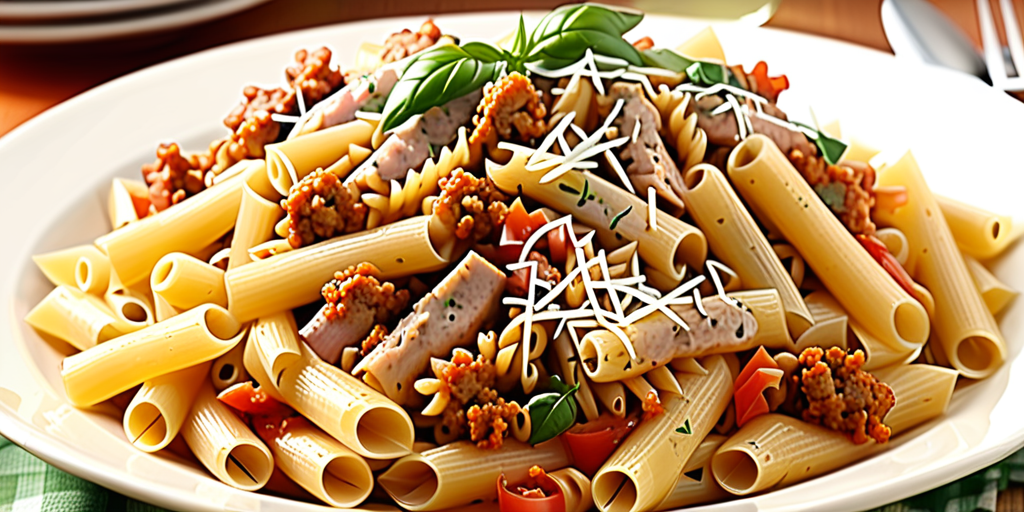 pasta with ground pork recipes