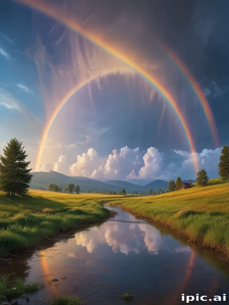 aesthetic rainbow wallpaper