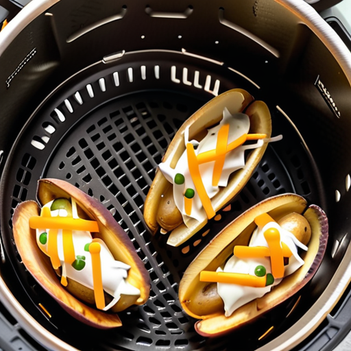 frozen potato skins in air fryer