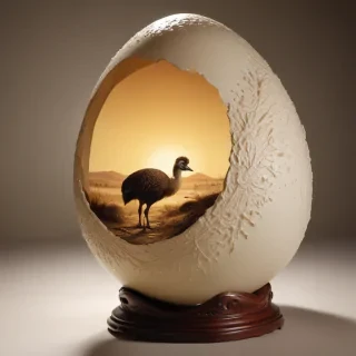 ostrich egg