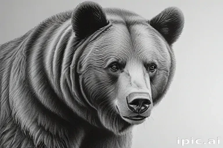 bear pic drawing