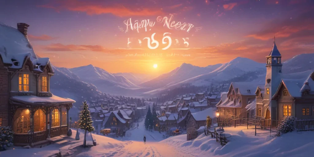 background happy new year