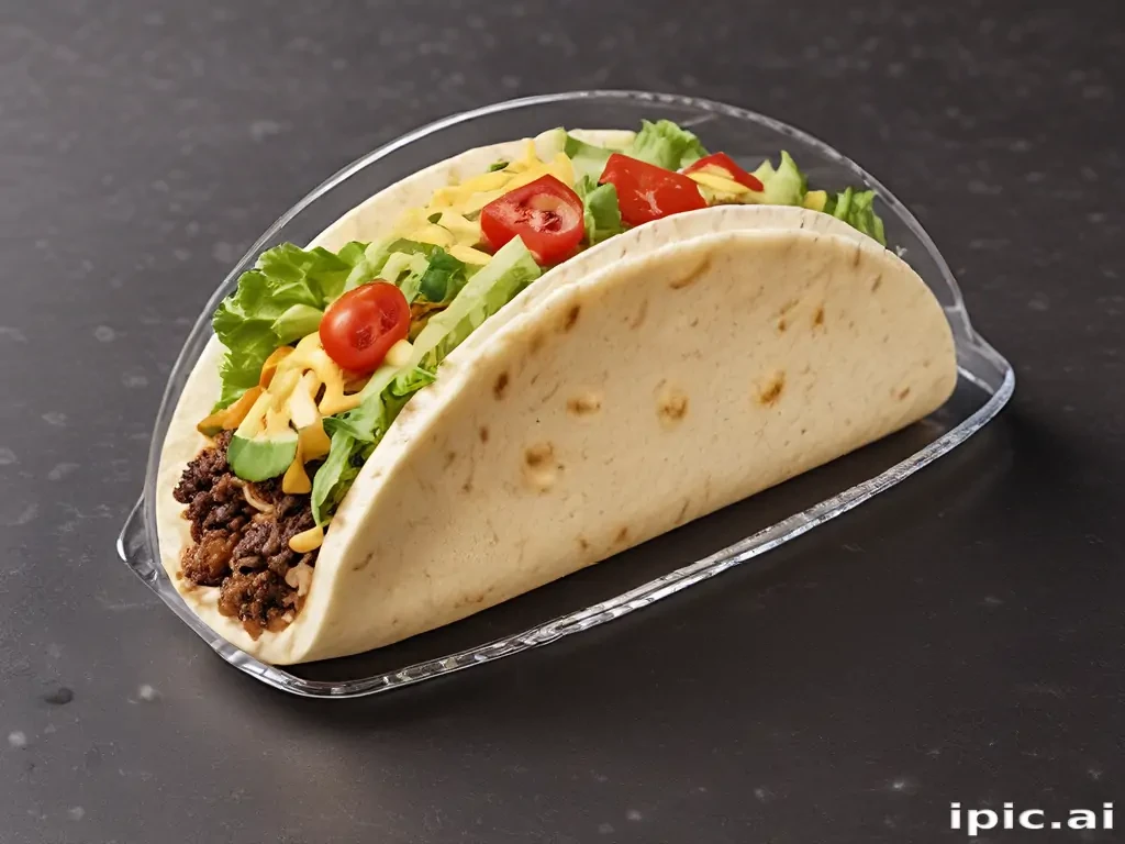 transparent taco