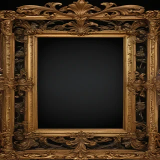 antique frame png