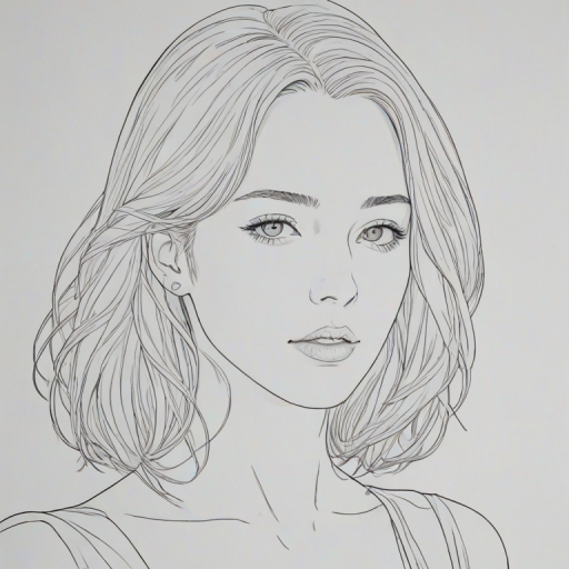 transparent line art
