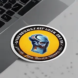 sticker mockup