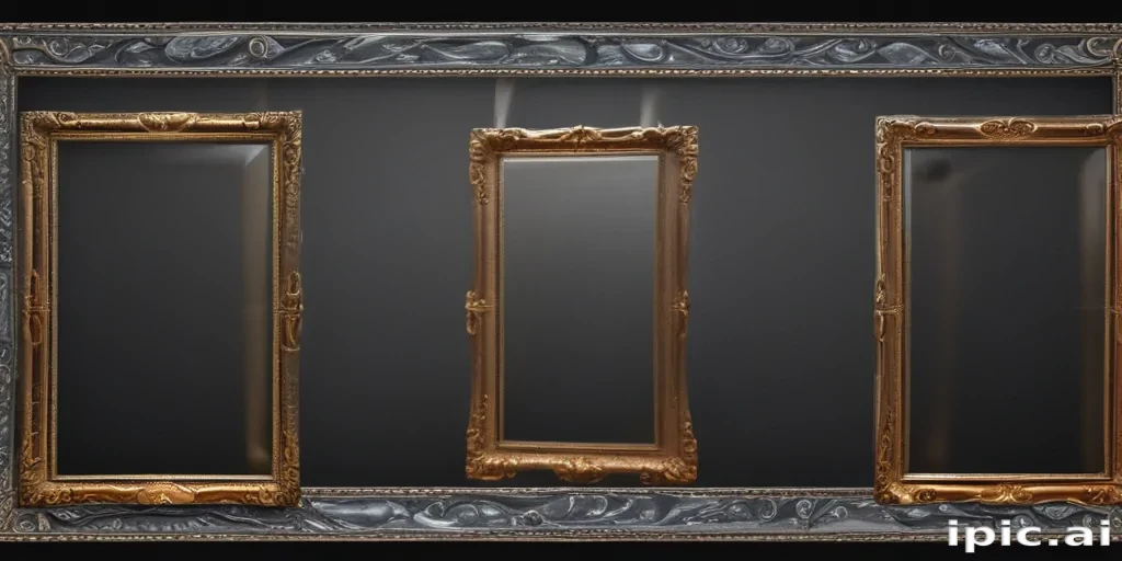 transparent photo frame
