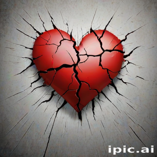 broken heart background