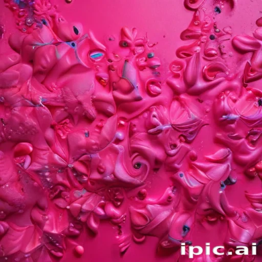 hot pink background