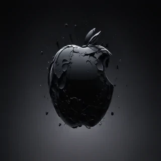 iphone black hd wallpaper