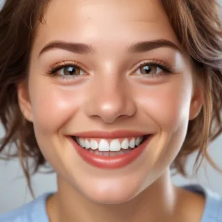 smiling face transparent