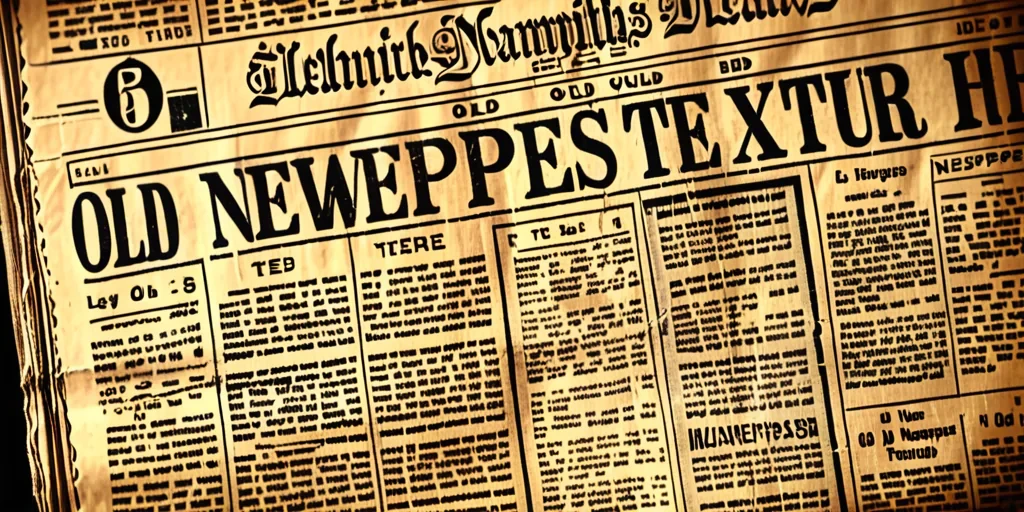 old newspaper texture