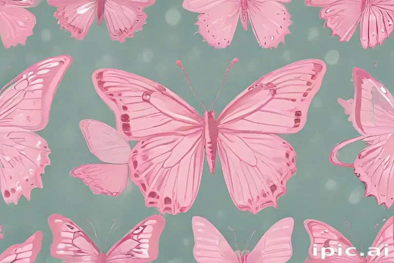 butterfly pink