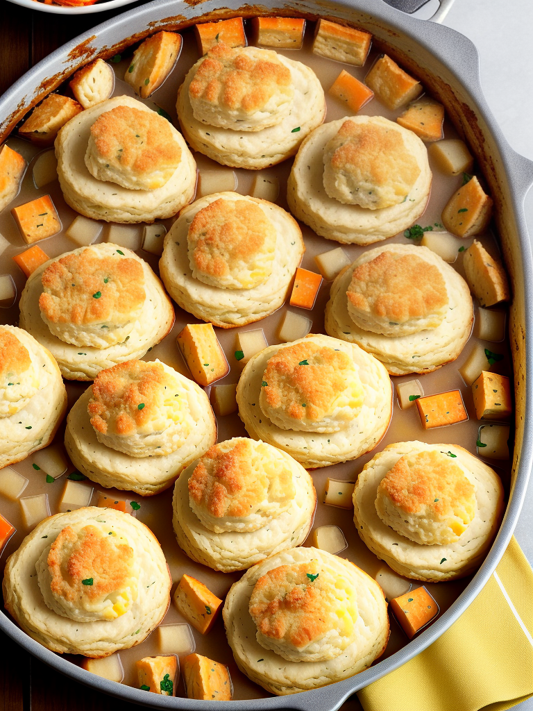 chicken cobbler cheddar bay biscuits