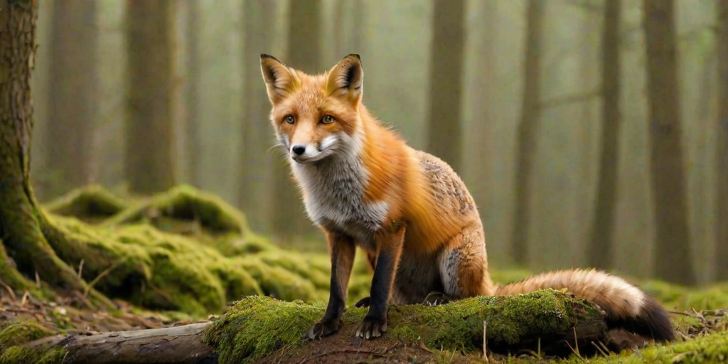background fox
