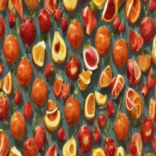 cartoon fruit