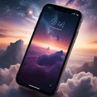 iphone galaxy background