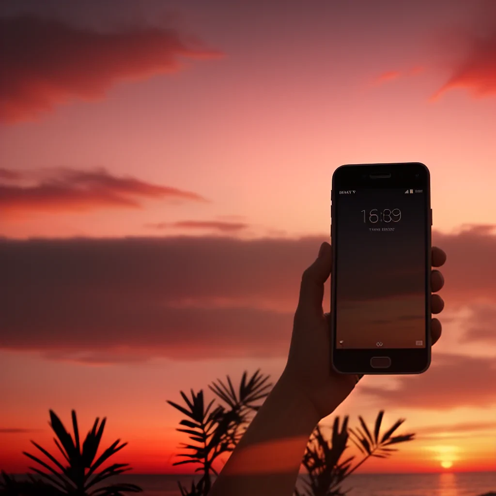 sunset phone backgrounds