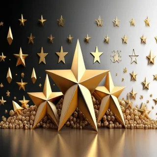 gold stars png