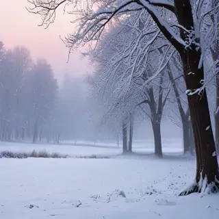 snowing iphone wallpaper