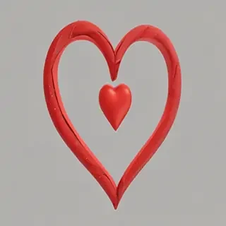 red heart png