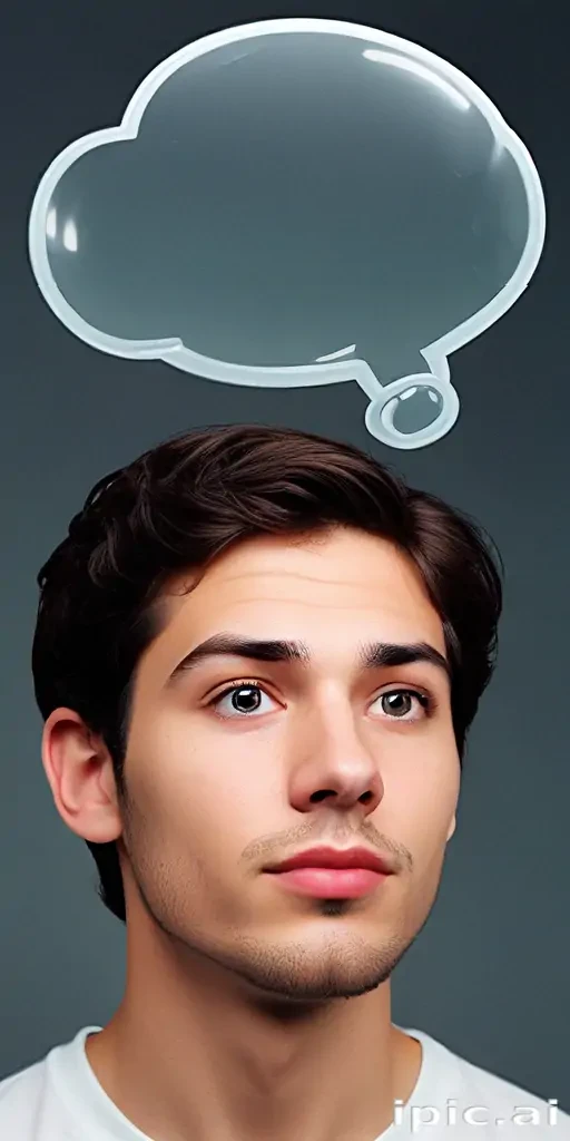 transparent thought bubble