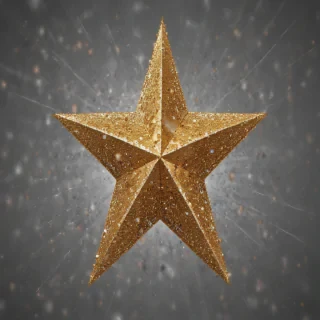 glitter star png