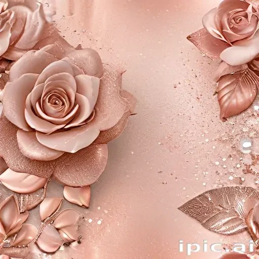 sparkly rose gold background
