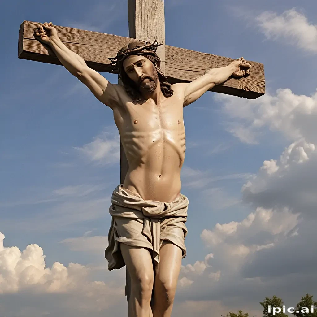 pics of jesus on the cross