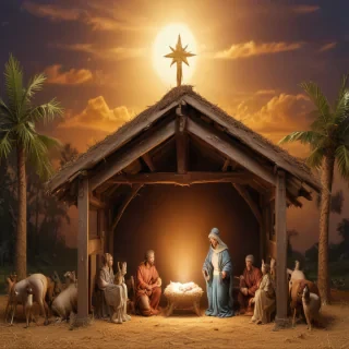 free nativity scene background images