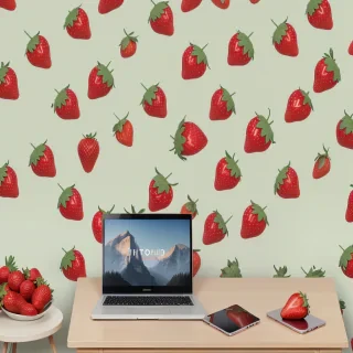 strawberry wallpaper laptop