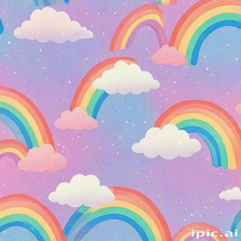 rainbow wallpaper aesthetic