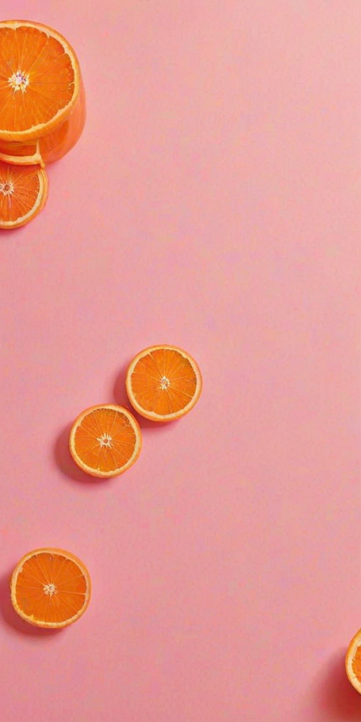 pink and orange aesthetic wallpaper