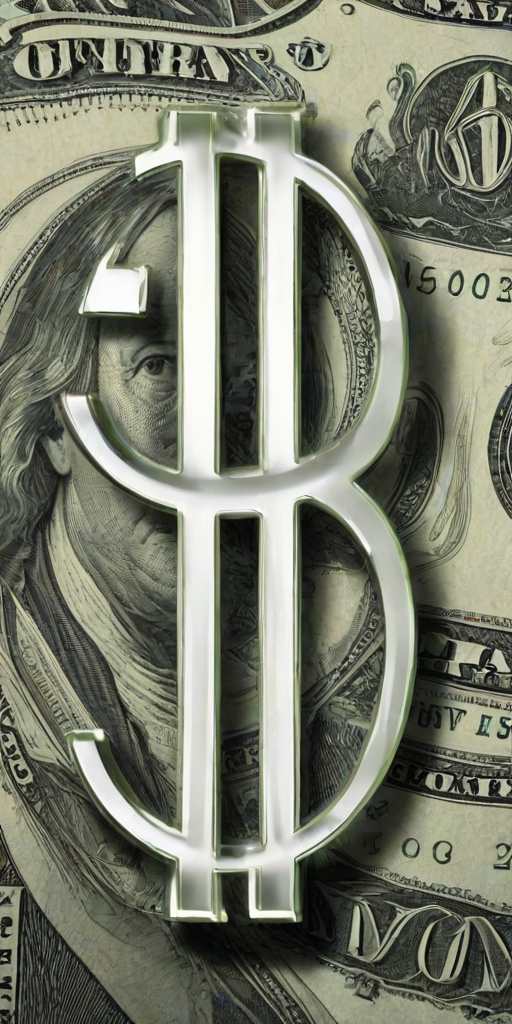 transparent dollar sign
