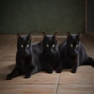 black cats