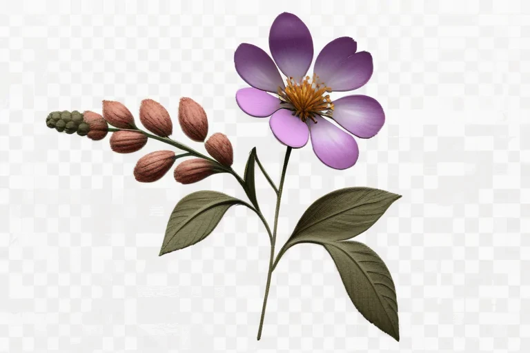 pressed flower png
