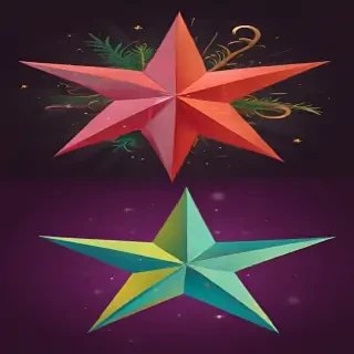 christmas star clipart free