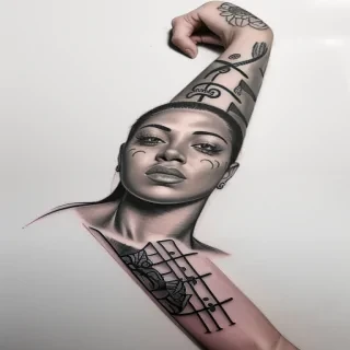 cash money tattoo drawings