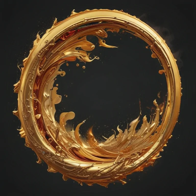 gold lines png